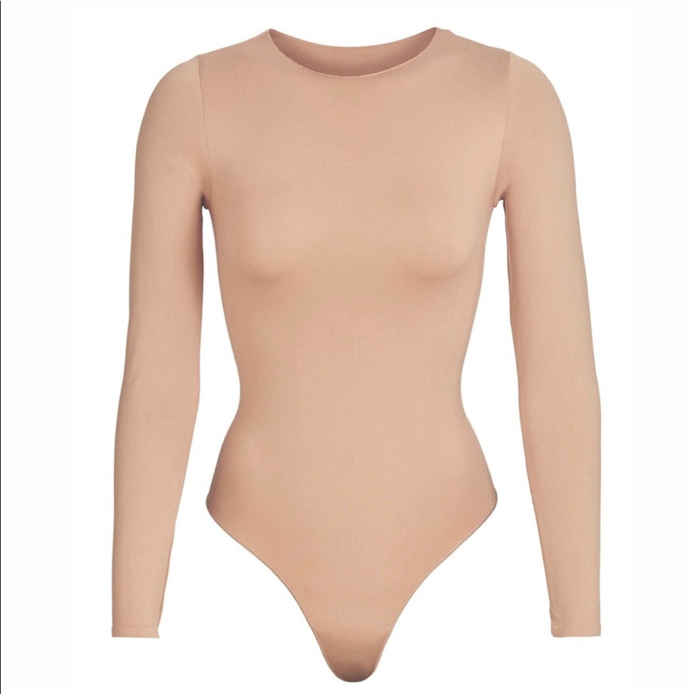 SKIMS (Runs Small) crew neck bodysuit Bundle